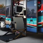 Elektrischer Lift für bequemen Zustieg mit Rollstuhl
